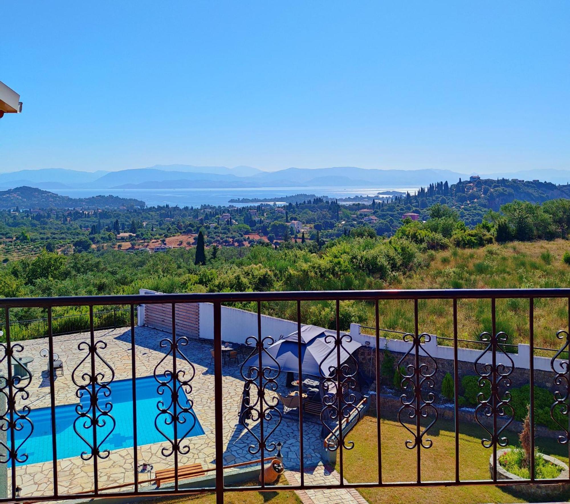Heaven House With Pool Daire Gouvia Dış mekan fotoğraf